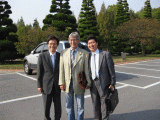 Korea 2009 - with Prof. Dr. Kyung-An Song, Chonnam National University, Gwangju and Prof. Dr. Seongha Rhee, Hankuk University of Foreign Studies, Seoul